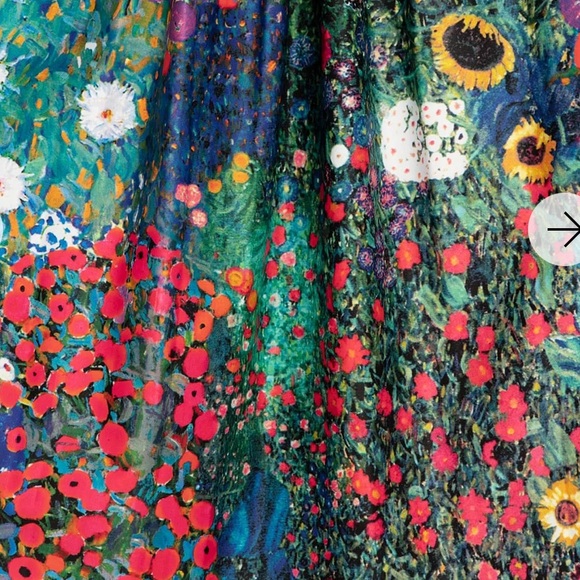 Blackmilk KLIMT COLLAGE SLINKY POCKET SKIRT Size Medium NWOT - Picture 5 of 7